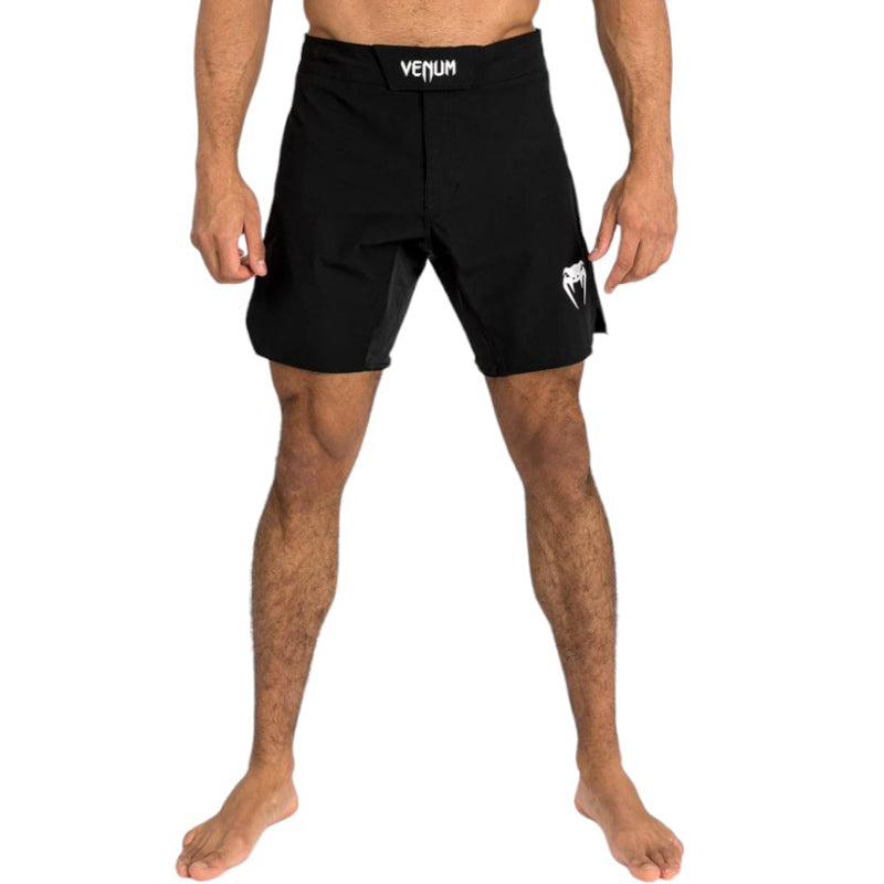 Contender Herren Fightshort Schwarz Weiß