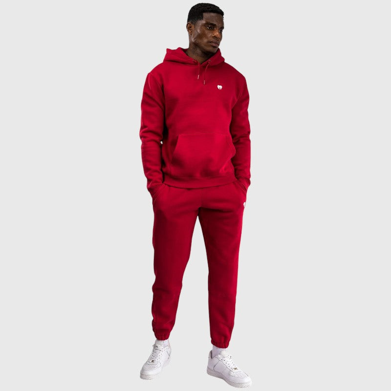 Silent Power Hoodie Kirschrot