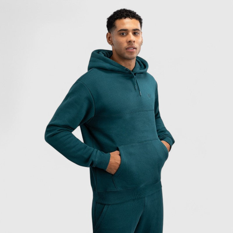 Silent Power Hoodie Pfau Grün