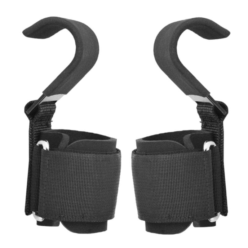Gym Hook Strap Black-Fitness Revolution