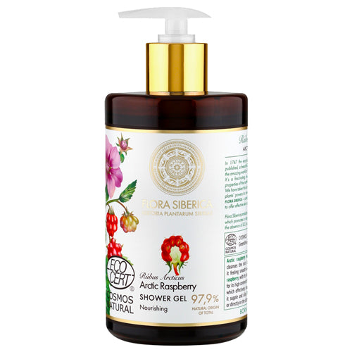 Arctic Raspberry Shower Gel-Natura Siberica