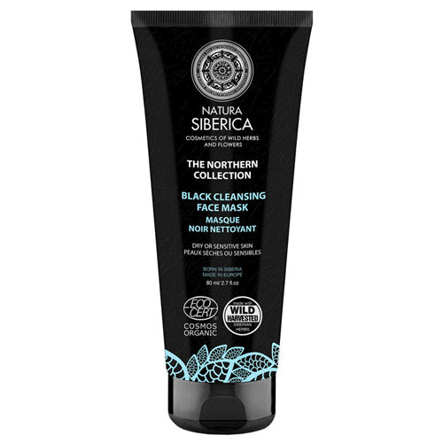 Black Cleasing Face Mask-Natura Siberica