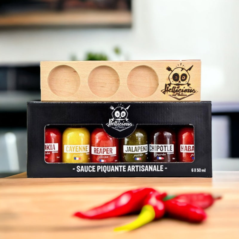Hellicious-Hellicious Scharfe Saucen Set