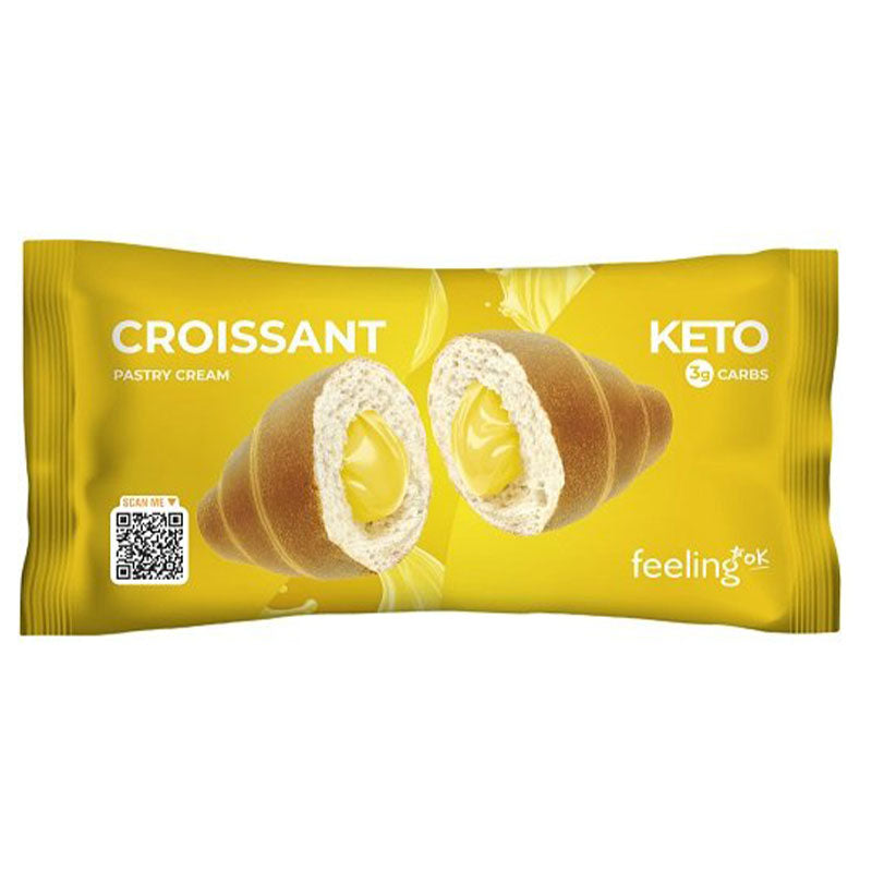 Croissant Fourré à la Crème Pâtissière