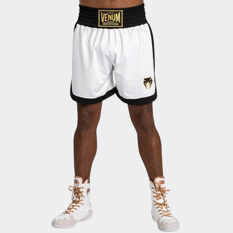 Classic Boxing Short White Black
