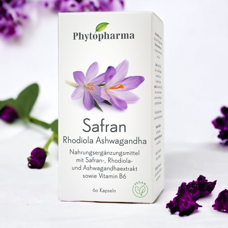 Safran rhodiola ashwagandha-Phytopharma