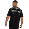 Gorilla Jungle T-Shirt Schwarz Weiß 