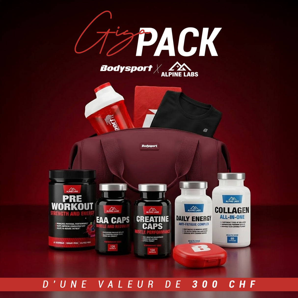 CONCOURS - LOT 1 "GIGA PACK Bodysport x Alpine Labs"