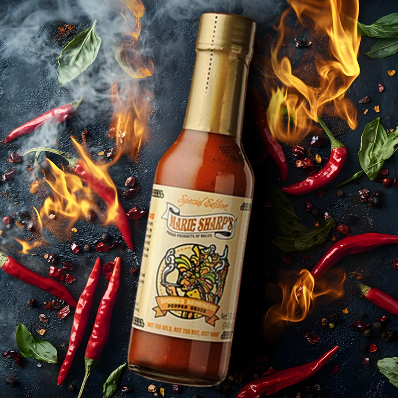 Geräucherte Habanero-Pfeffersoße 