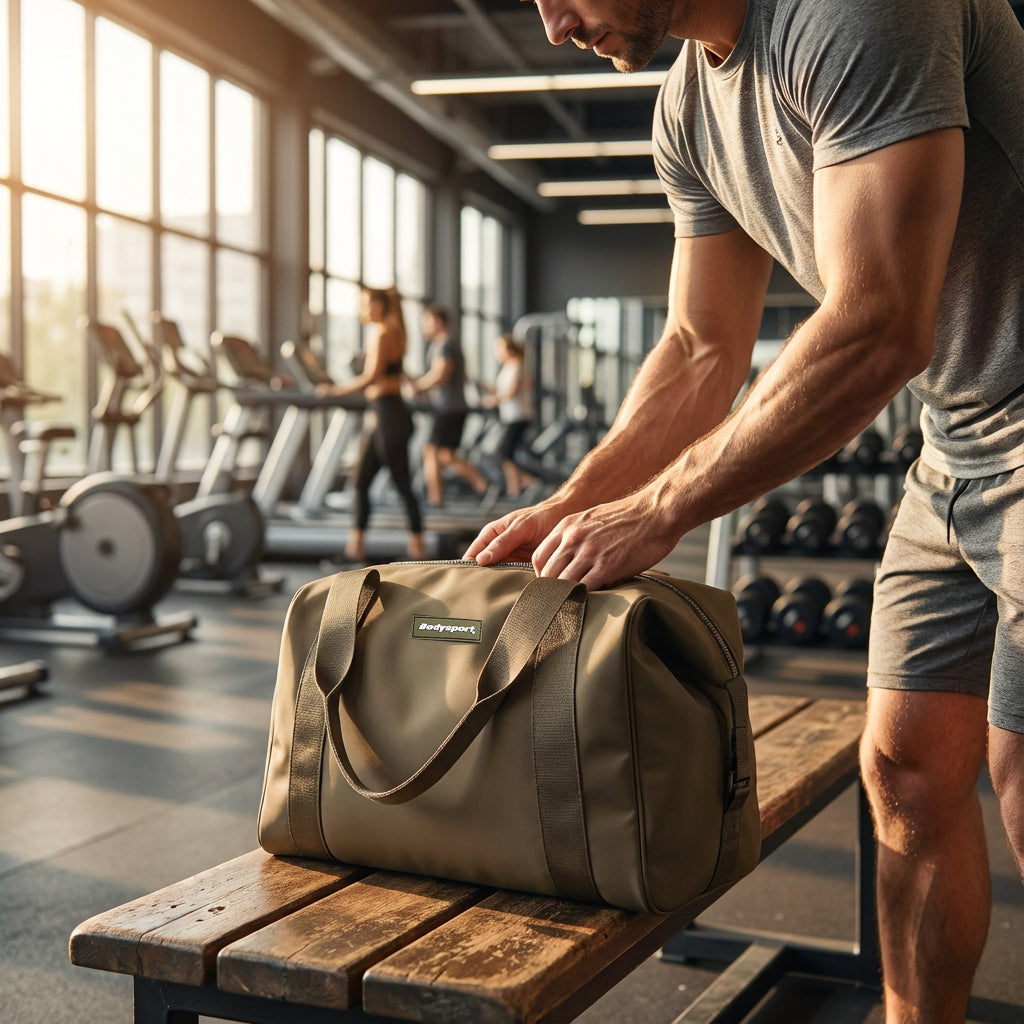 Premium Sport Bag Kaki